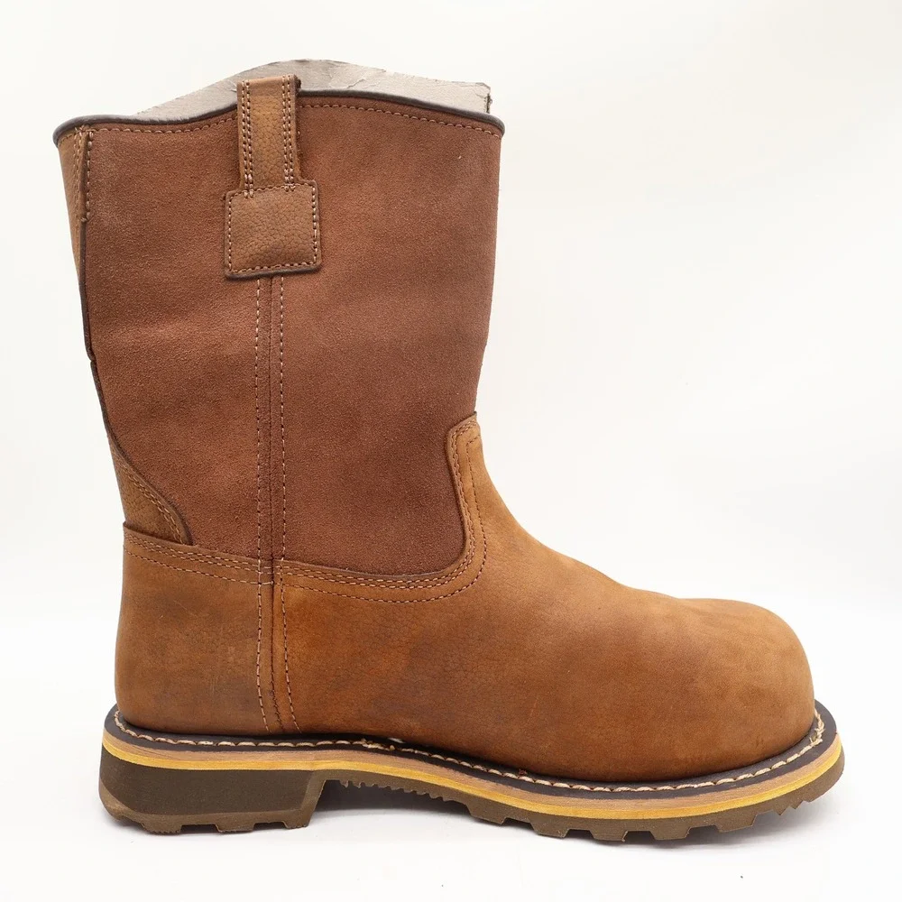 Carhartt Work Boots Mens 9 M Pull-On Waterproof Composite Toe CMP1453 NIB